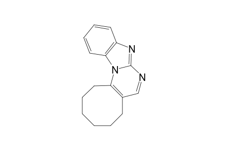 5,6,7,8,9,10-Hexahydrocycloocta[20,10-e]pyrimido [1,2-a]-benzimidazole