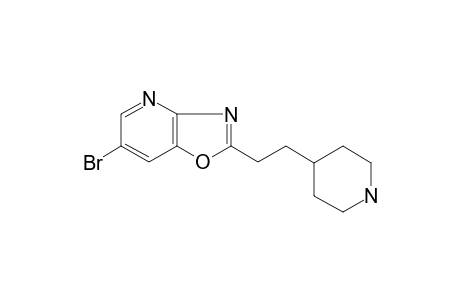 6-bromo-2-(2-piperidin-4-ylethyl)-[1,3]oxazolo[4,5-b]pyridine