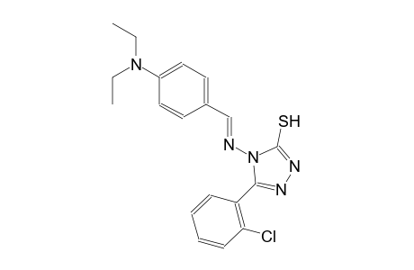 5-(2-chlorophenyl)-4-({(E)-[4-(diethylamino)phenyl]methylidene}amino)-4H-1,2,4-triazol-3-yl hydrosulfide