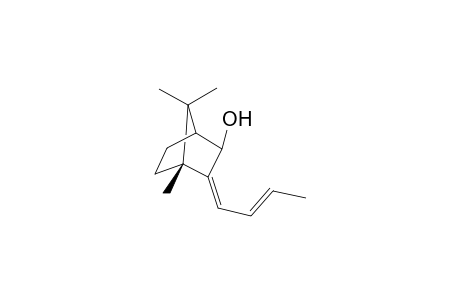 (1R)-1,7,7-Trimethyl-2-(2-butenyliden-1-yl)bicyclo[2.2.1]heptan-3-ol