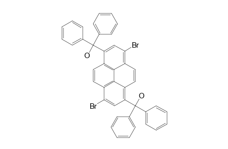 1,6-(1-HYDROXY-DIPHENYLMETHYL)-3,8-DIBROMOPYRENE