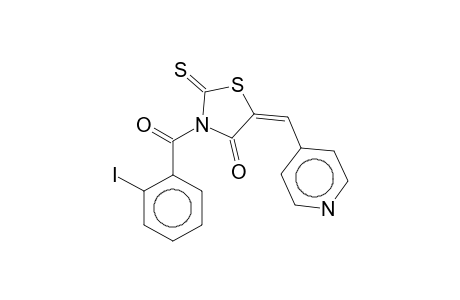 3-(2-Iodobenzoyl)-5-(4-pyridylmethylene)rhodanine