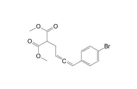 (Ra)-dimethyl 2-(4-(4-bromophenyl)buta-2,3-dienyl)malonate
