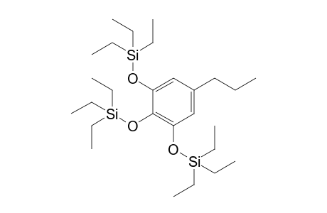 triethyl-[4-propyl-2,6-bis(triethylsilyloxy)phenoxy]silane