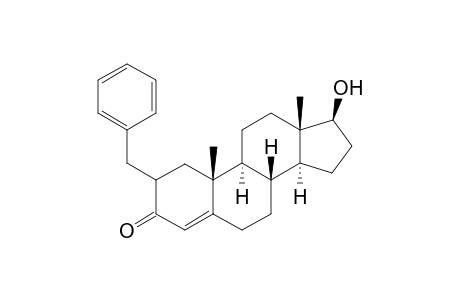 (8R,9S,10R,13S,14S,17S)-2-benzyl-17-hydroxy-10,13-dimethyl-1,2,6,7,8,9,10,11,12,13,14,15,16,17-tetradecahydro-3H-cyclopenta[a]phenanthren-3-one