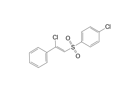 cis-p-Chlorophenyl β-chlorostyryl sulfone