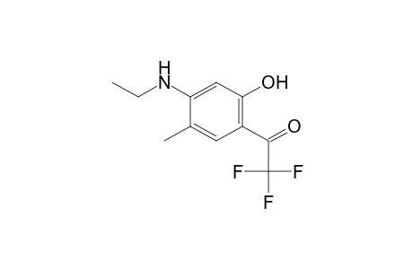 Ethanone, 1-[4-(ethylamino)-2-hydroxy-5-methylphenyl]-2,2,2-trifluoro-