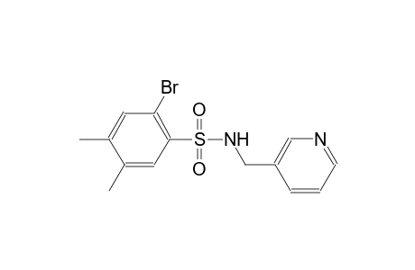 benzenesulfonamide, 2-bromo-4,5-dimethyl-N-(3-pyridinylmethyl)-