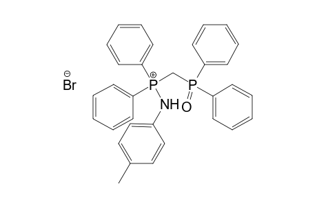 N-(4-Methylphenyl)-P,P-diphenyl-p-(diphenylphosphinoyl)methyl-phosphonium bromide salt