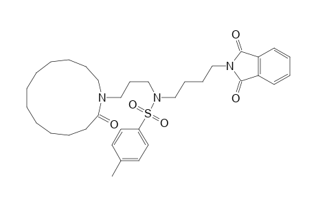 Benzenesulfonamide, N-[4-(1,3-dihydro-1,3-dioxo-2H-isoindol-2-yl)butyl]-4-methyl-N-[3-(2- oxoazacyclotridec-1-yl)propyl]-