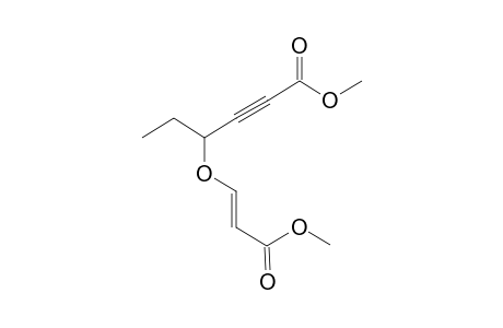Methyl 4-{[(1E)-3-methoxy-3-oxo-1-propenyl]oxy]-2-hexynoate