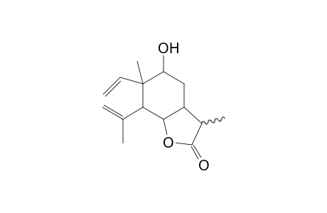 9.beta.-Hydroxy-Elema-1,3-dien-5.alpha.,6.beta.,11.beta.-H-12,6-olide