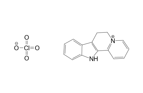 6,7-Dihydroindolo[2,3-a]quinolizin-5(12H)-ium perchlorate