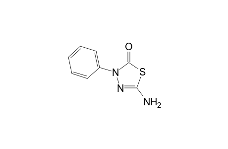 2-Amino-4-phenyl-1,3,4-thiadiazolin-5-one