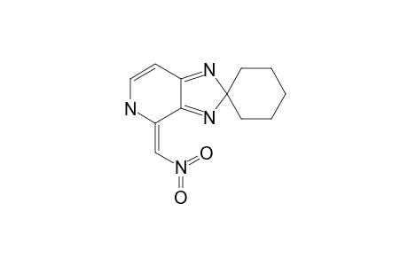 (4E)-4-(nitromethylidene)spiro[5H-imidazo[4,5-c]pyridine-2,1'-cyclohexane]