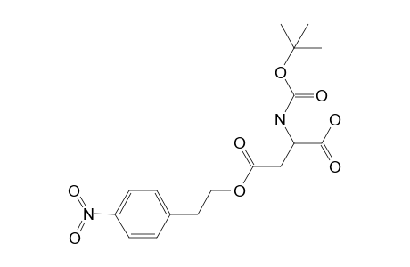 2-(tert-butoxycarbonylamino)-4-keto-4-[2-(4-nitrophenyl)ethoxy]butyric acid