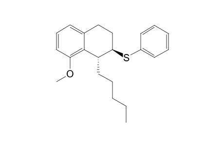 (1R,2R)-8-Methoxy-1-pentyl-2-(phenylthio)-1,2,3,4-tetrahydronaphthalene