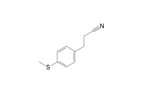 3-(4-(Methylthio)phenyl)propanenitrile