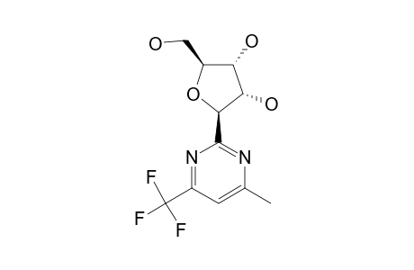 2-(BETA-D-RIBOFURANOSYL)-4-METHYL-6-(TRIFLUOROMETHYL)-PYRIMIDINE
