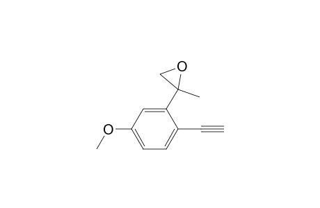 2-(2-Ethynyl-5-methoxyphenyl)-2-methyloxirane