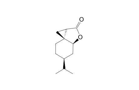5-Isopropyl-hexahydro-2H,5H-cyclopropa[c]benzofuran-2-one
