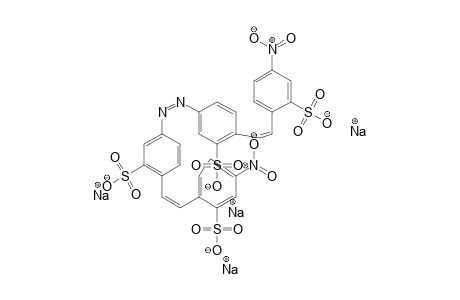 Benzenesulfonic acid, 3,3'-azobis[6-[2-(4-nitro-2-Dinitroazodistilbentetrasulfonic acid,tetra-Na salt