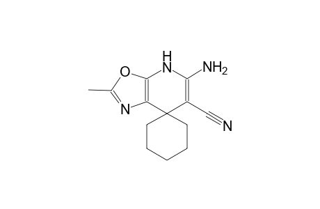 5'-amino-2'-methyl-4'H-spiro[cyclohexane-1,7'-oxazolo[5,4-b]pyridine]-6'-carbonitrile