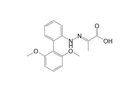 Pyruvic acid 2-(2,6-dimethoxyphenyl)phenylhydrazone