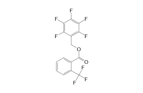 2-Trifluoromethylbenzoic acid, pentafluorobenzyl ester