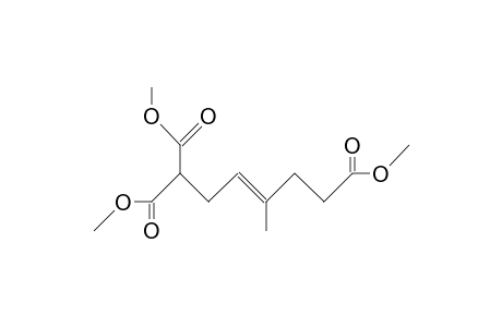 1,1,6-Tricarbomethoxy-4-methyl-trans-3-hexene