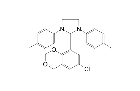 2-(6-Chloro-4H-1,3-benzodioxin-8-yl)-1,3-bis(4-methylphenyl)imidazolidine