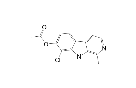 8-CHLORO-7-ACETYL-HARMOL