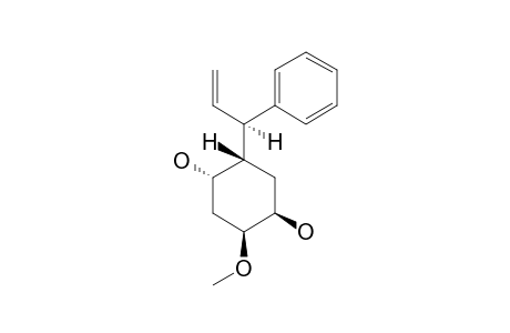 (1R,2S,4S,5S)-2-methoxy-5-[(1R)-1-phenylprop-2-enyl]cyclohexane-1,4-diol