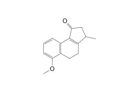6-Methoxy-3-methyl-2,3,4,5-tetrahydro-5H-cyclopenta[a]naphthalen-1-one