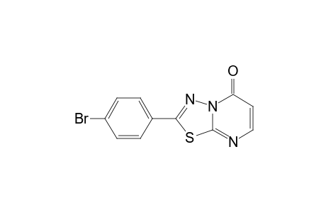 2-(4-Bromophenyl)-5H-1,3,4-thiadiazolo[3,2-a]pyrimidin-5-one