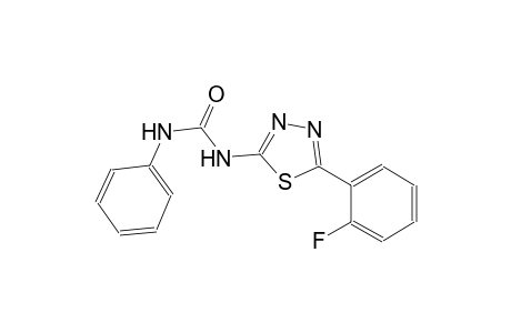 urea, N-[5-(2-fluorophenyl)-1,3,4-thiadiazol-2-yl]-N'-phenyl-