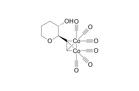 Hexacarbonyl-.mu.-[.eta.4-(2R*,3S*)-2-ethynyl-3-hydroxytetrahydropyran]dicobalt