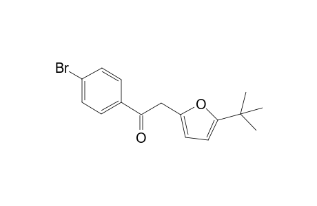 1-(4-Bromophenyl)-2-(5-tert-butylfuran-2-yl)ethanone