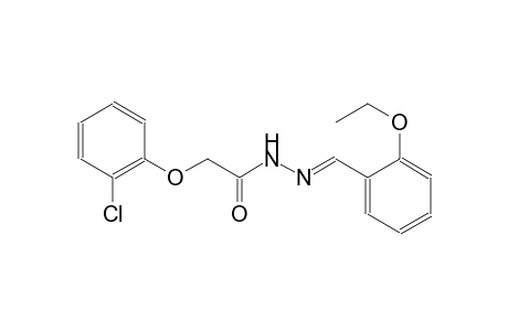 2-(2-chlorophenoxy)-N'-[(E)-(2-ethoxyphenyl)methylidene]acetohydrazide