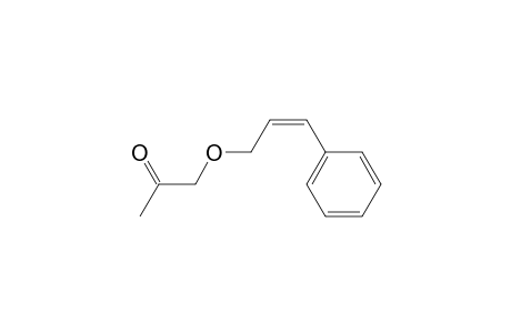2-Propanone, 1-[(3-phenyl-2-propenyl)oxy]-