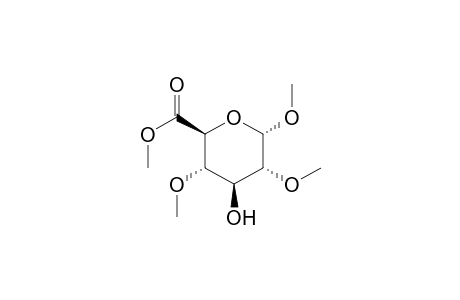 Methyl(methyl-2,4-di-O-methyl.alpha.d-glucopyranosid)-uronate