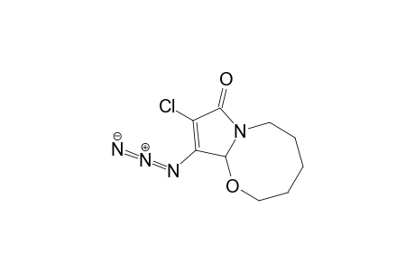 2H-Pyrrolo[2,1-b][1,3]oxazocin-8(10aH)-one, 10-azido-9-chloro-3,4,5,6-tetrahydro-