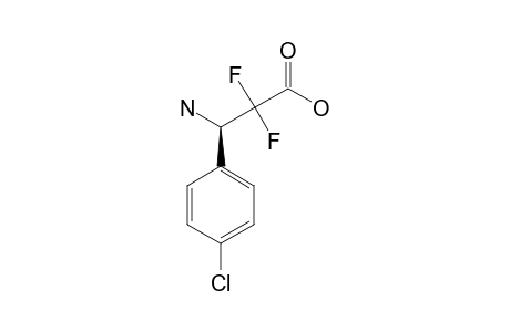 (S)-3-AMINO-2,2-DIFLUORO-3-(PARA-CHLOROPHENYL)-PROPANOIC-ACID