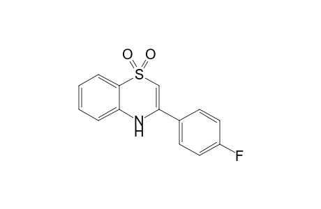 3-(4-Fluorophenyl)-4H-1,4-benzothiazine 1,1-dioxide