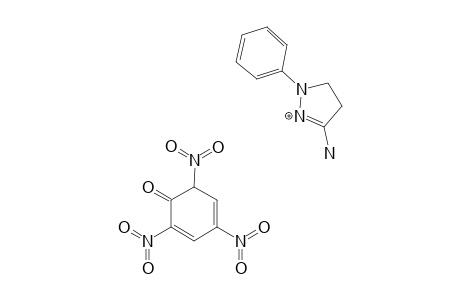 3-AMINO-1-PHENYL-4,5-DIHYDROPYRAZOL-2-IUM-PICRATE