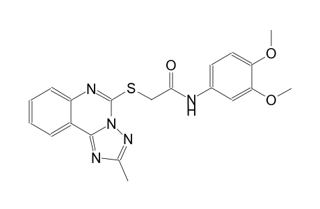 acetamide, N-(3,4-dimethoxyphenyl)-2-[(2-methyl[1,2,4]triazolo[1,5-c]quinazolin-5-yl)thio]-
