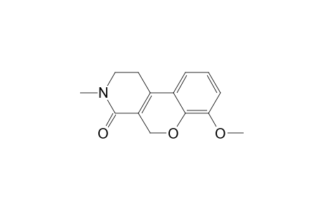 5H-7-Methoxy-3-methyl-4-oxo-1,2,3,4-tetrahydro[1]benzopyrano[3,4-c]pyridine