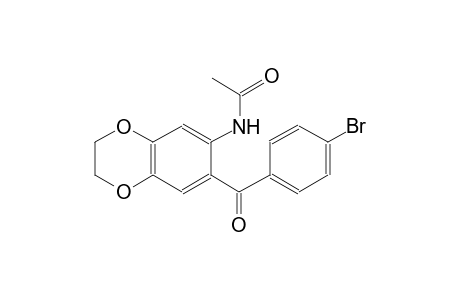 N-[7-(4-bromobenzoyl)-2,3-dihydro-1,4-benzodioxin-6-yl]acetamide