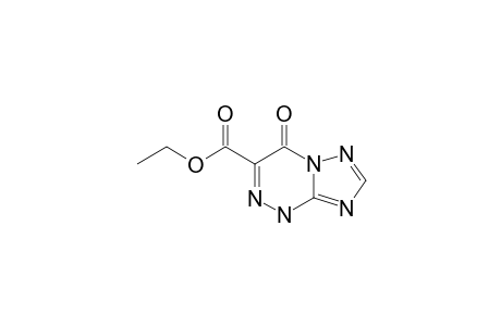 3-ETHOXYCARBONYL-1,2,4-TRIAZOLO-[5.1-C]-1,2,4-TRIAZIN-4-ONE