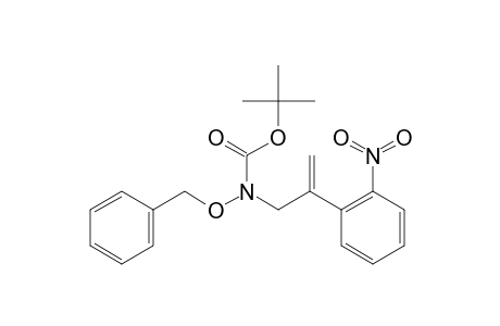tert-Butyl benzyloxy[2-(2-nitro-phenyl)-2-propenyl]carbamate